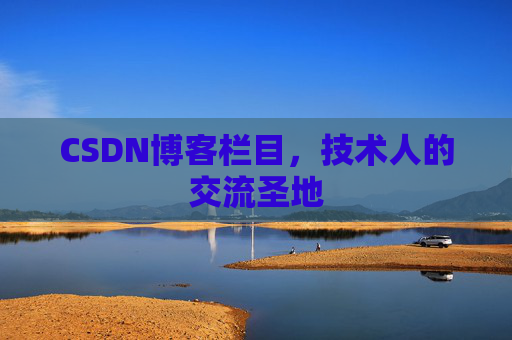 CSDN博客栏目，技术人的交流圣地